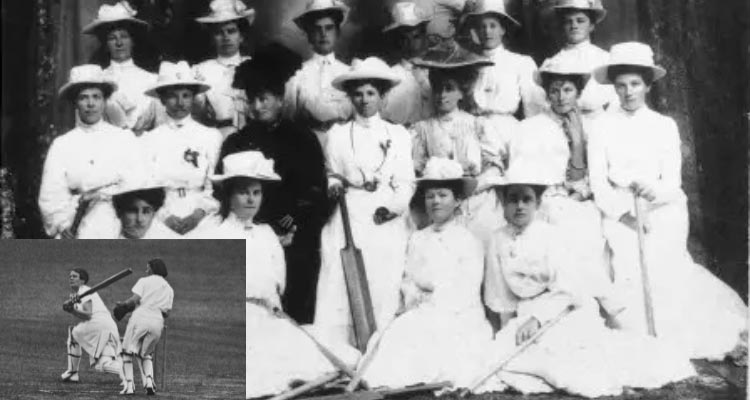 women started playing cricket internationally